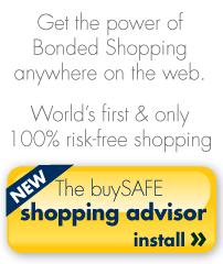 buySAFE Shopping Advisor&trade; - 100% Risk-Free Shopping