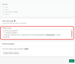 BuySafe with Shopify Checkout